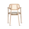 Achterkant Armstoel Dining Armchair Titus Natural Stained Oak Vincent Sheppard