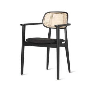 Armstoel Dining Armchair Titus Black Stained Oak Vincent Sheppard