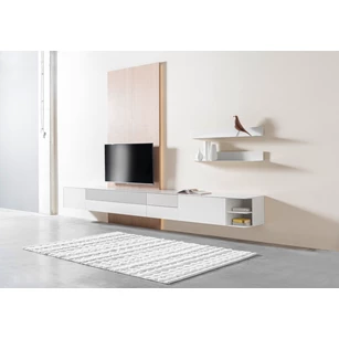 Tv-kast Goya opstelling 60 matte lak wit eik Sudbrock