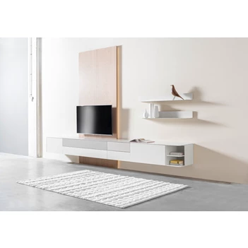 Tv-kast Goya opstelling 60 matte lak wit eik Sudbrock