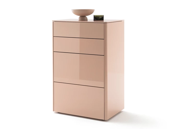 Commode ladenkast Goya opstelling 75 hoogglans poeder Sudbrock