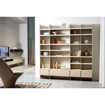 Wandrek Scala matte lak eikfineer opstelling 176 Sudbrock