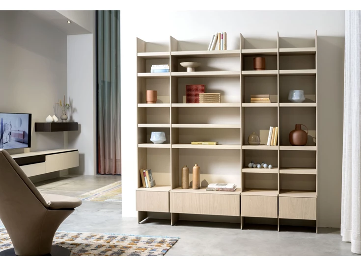 Wandrek Scala matte lak eikfineer opstelling 176 Sudbrock