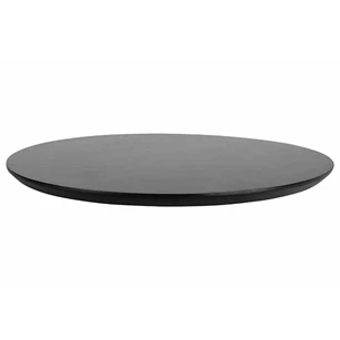 Lazy Susan- black&wood- bamboe- Ø39,5xh3cm