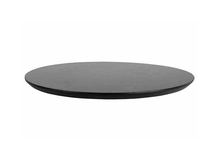 Lazy Susan- black&wood- bamboe- Ø39,5xh3cm
