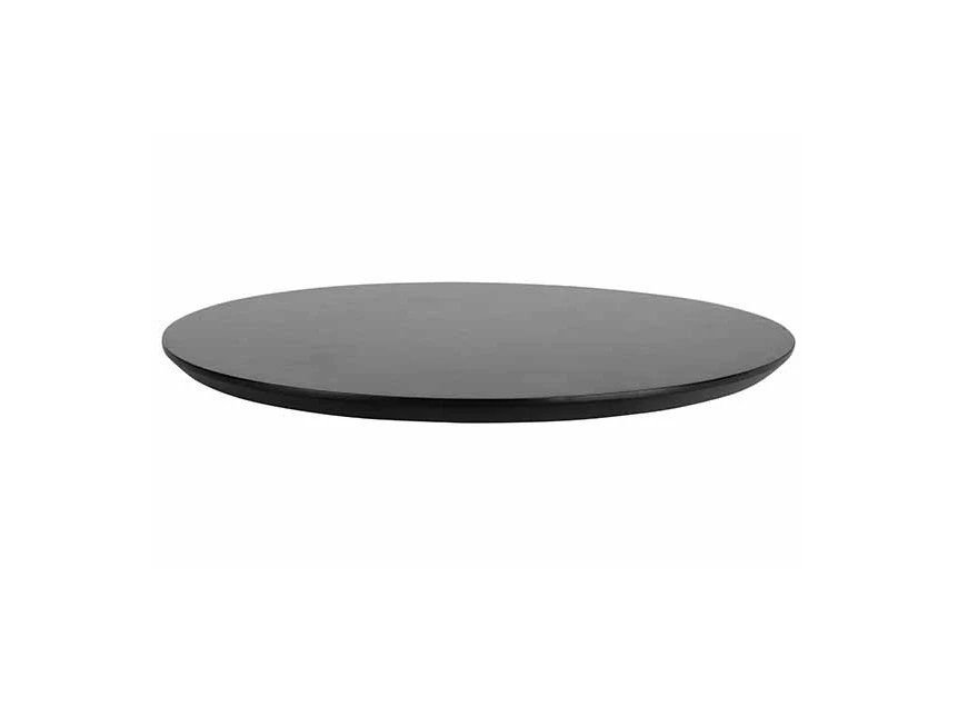 Lazy Susan- black&wood- bamboe- Ø39,5xh3cm