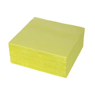 Serviet kiwi- 38x38cm- papier- textiel touch- 40stuks