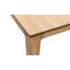 Detail Eettafel Savannah massief eik natuur Kluskens