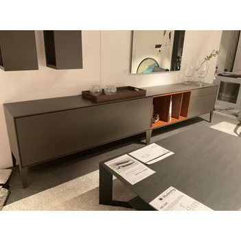 Tv-kast Ateneo matte lak grafiet Capod'Opera