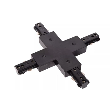 lucide track x-koppelstuk zwart