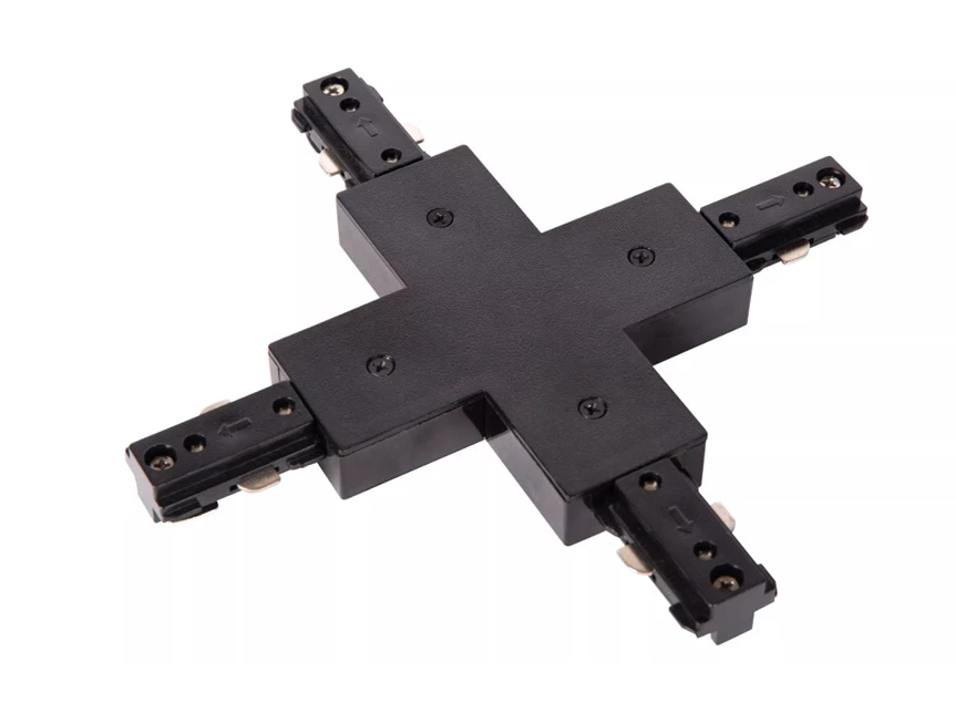 lucide track x-koppelstuk zwart