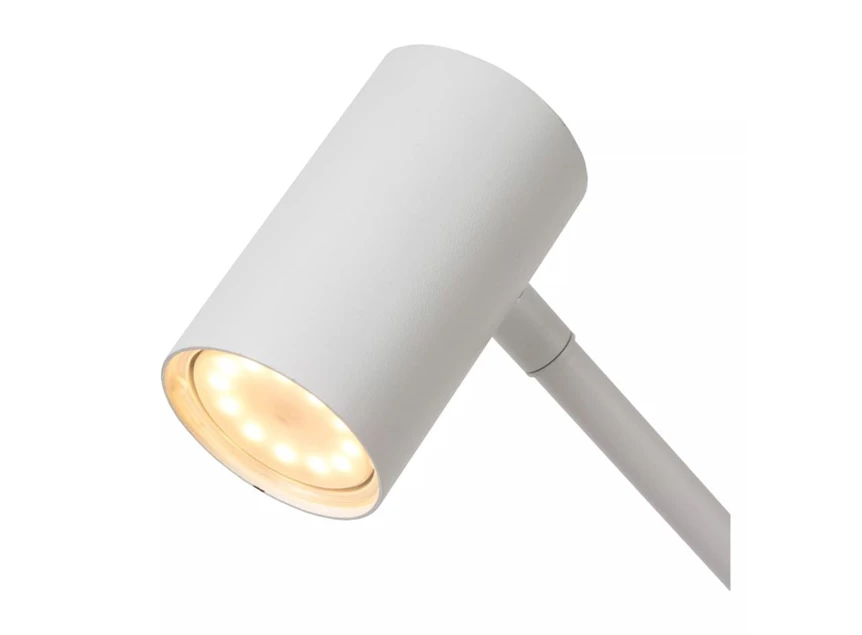 Lucide Tipik vloerlamp wit ingezoomd