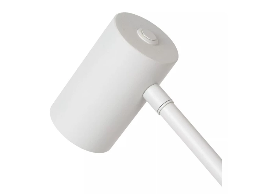 Lucide Tipik vloerlamp wit knop