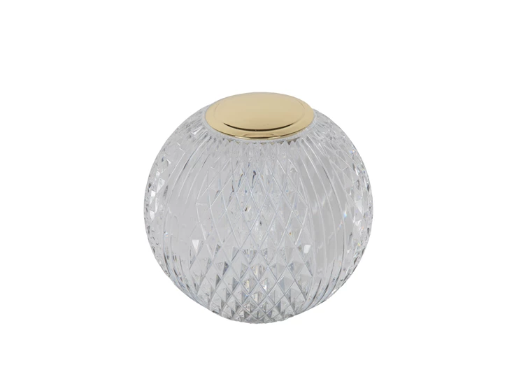 Cintra tafellamp- transparant- Ø9cm- dimbaar- 1,5W - 2700K- uit