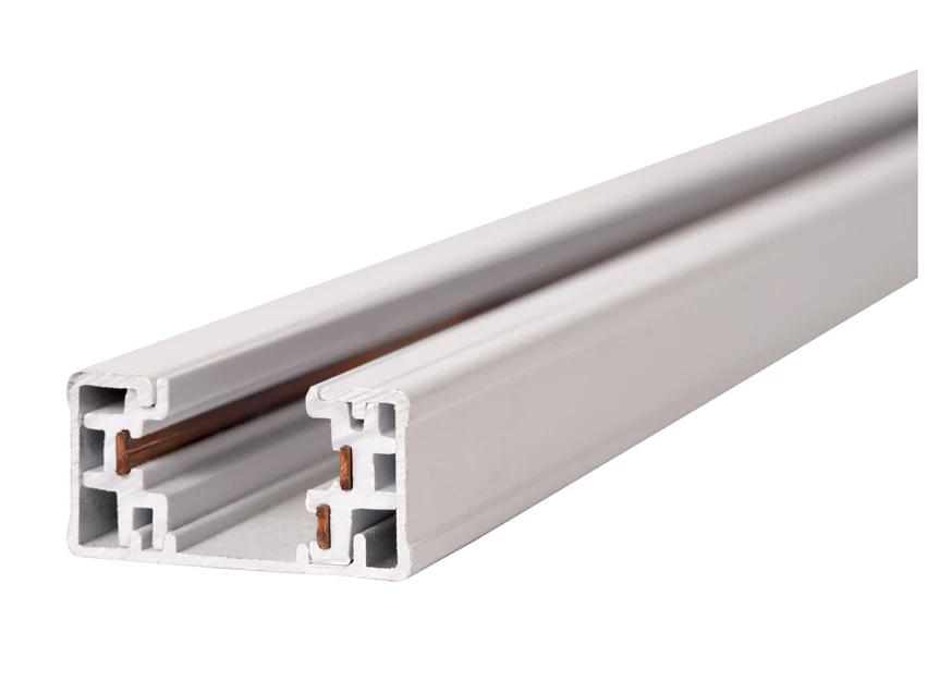 Track opbouwrail- 1fase railsysteem/railverlichting- 1M- wit (uitbreiding) 2