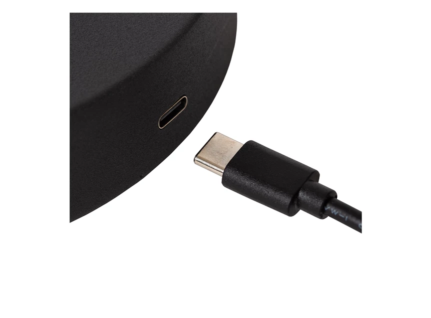 Stirling vloerlamp- zwart- oplader