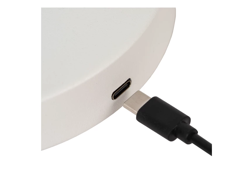 Stirling vloerlamp- wit- led- dimbaar- oplader