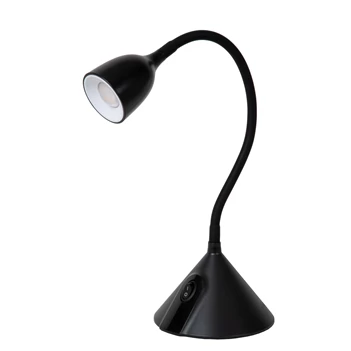 Milo bureaulamp- Ø12,8cm- led- 1x3,2W- 3000K- zwart