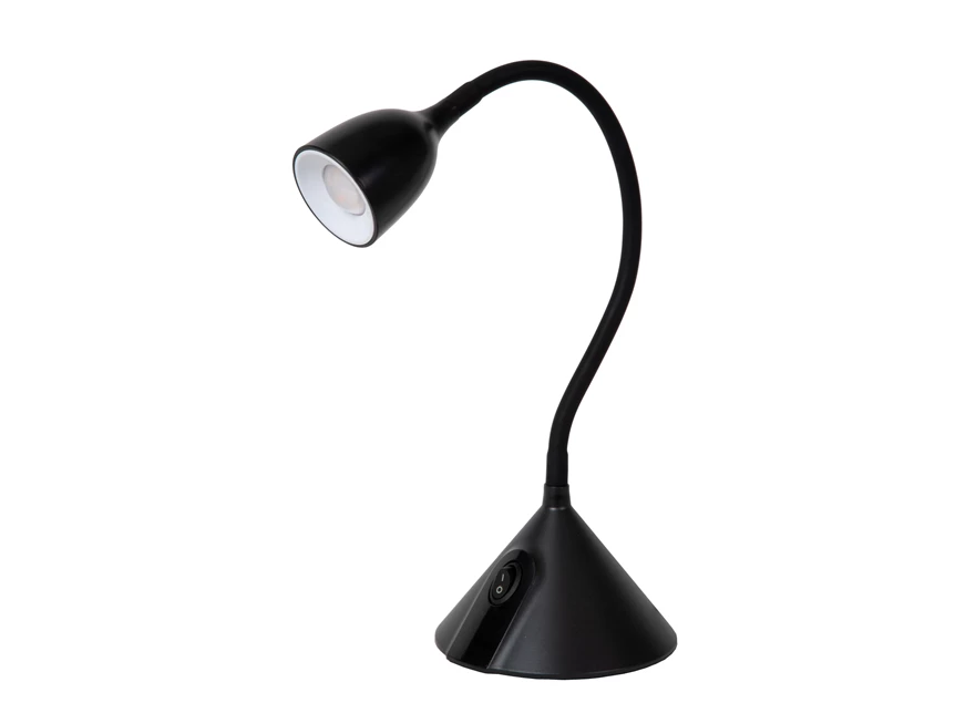 Milo bureaulamp- Ø12,8cm- led- 1x3,2W- 3000K- zwart