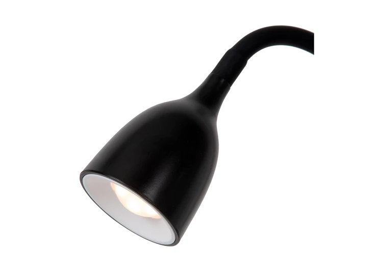 Milo bureaulamp- Ø12,8cm- led- 1x3,2W- 3000K- zwart- lamp
