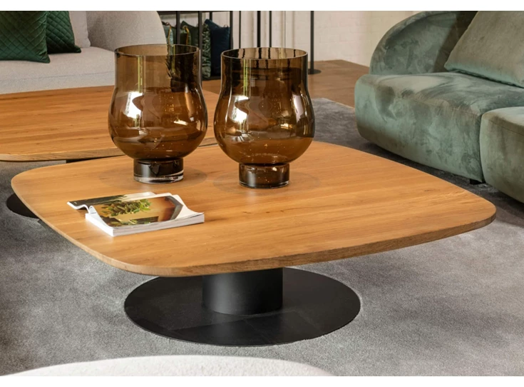 Salontafel Bliss vierkant massief hout Passe Partout