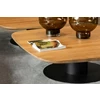 Detail Salontafel Bliss vierkant massief hout Passe Partout