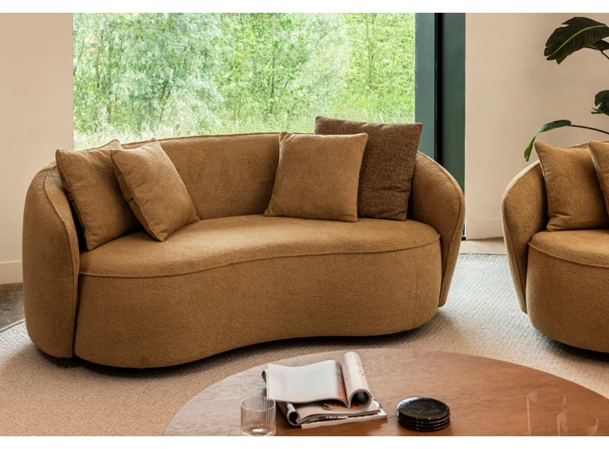 Zetel canapé 2-zit Mogador stof Passe Partout