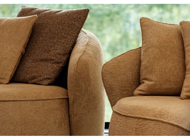 Armleuning Zetel canapé 2-zit Mogador stof Passe Partout