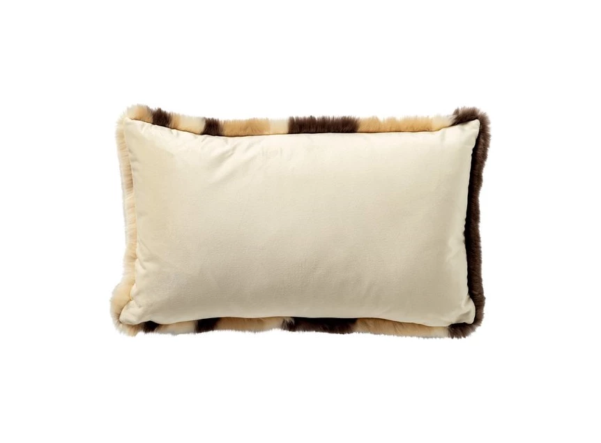 Cleo sierkussen- chocolate martini- 30x50cm- achterkant