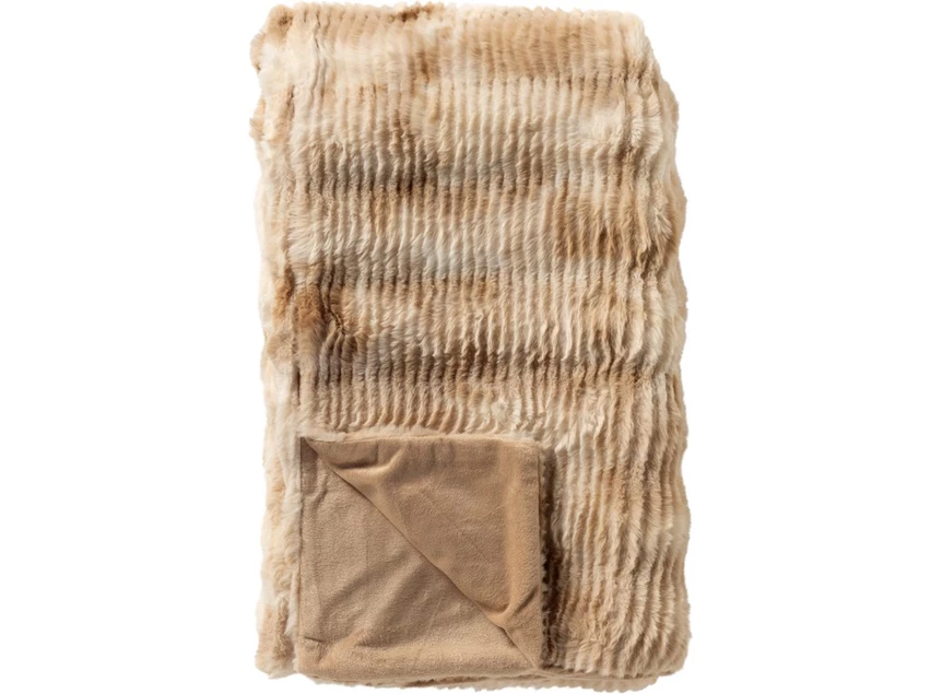 Silvio plaid- irish cream- 140x180cm- beide kanten