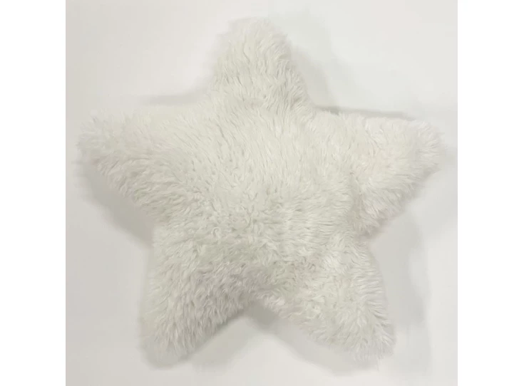 Sterre sierkussen- snow white- 50x48cm
