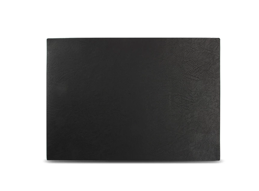 757135 placemat layer lederlook zwart Bonbistro