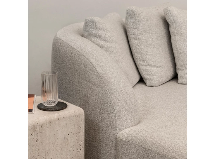 Armleuning Ligzetel Daydreamer Medusa stof greige Passe Partout