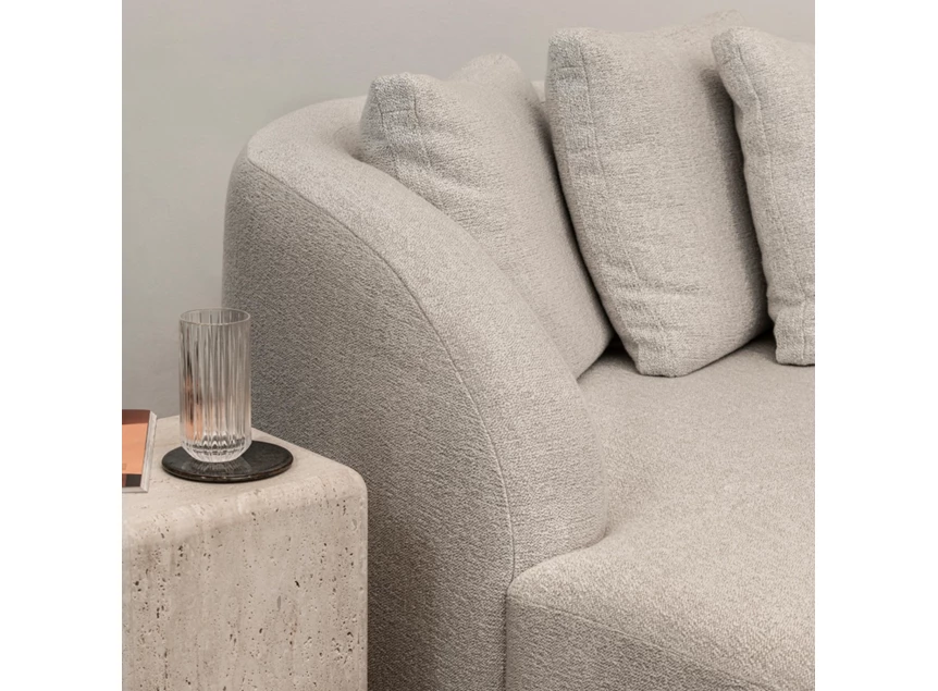 Armleuning Ligzetel Daydreamer Medusa stof greige Passe Partout