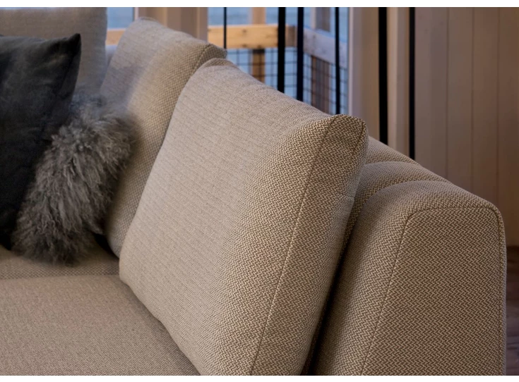 Rugkussen Hoeksalon Xavio stof muntgroen Passe Partout