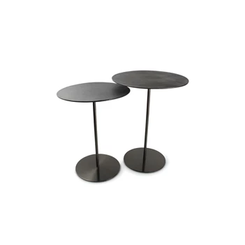 Bijzettafel Ivy- zwart- set2- 825053