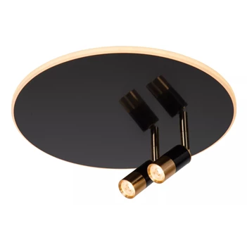 Jubel plafonnière- Ø40cm- 2700K- dimb- zwart chroom