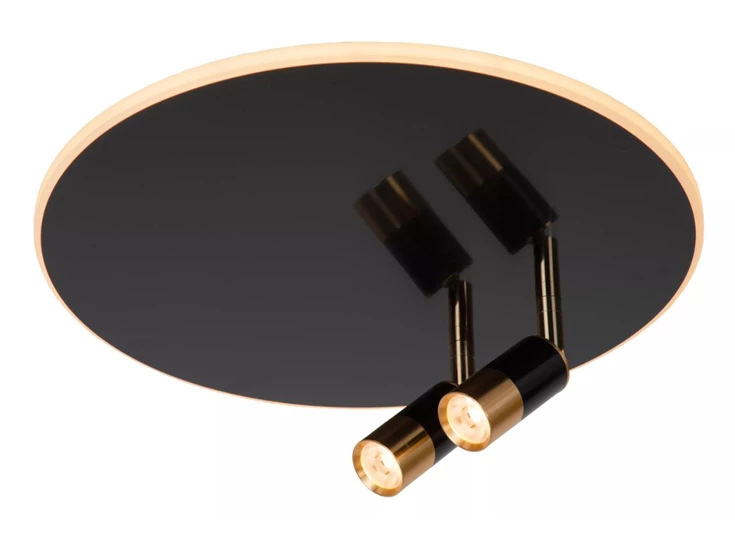 Jubel plafonnière- Ø40cm- 2700K- dimb- zwart chroom