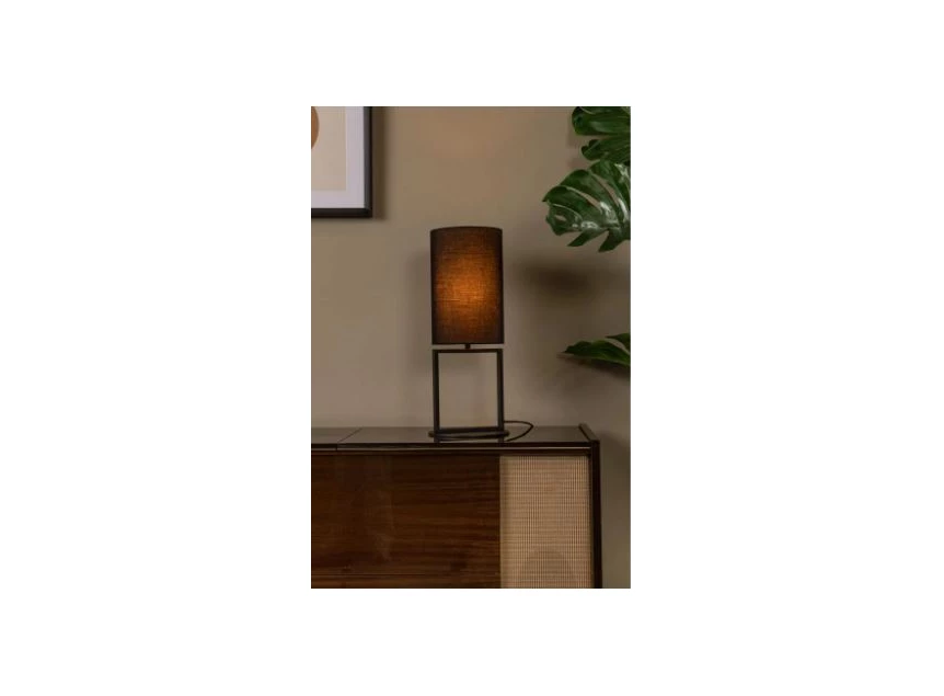 Herman tafellamp- zwart- Ø20cm- E27- sfeerbeeld