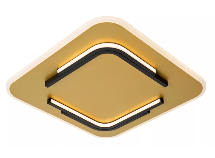 Andreas plafonnière- mat goud- 1x30W- 2700K