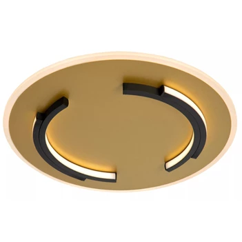 Andreas plafonnière- mat goud- Ø39,6cm