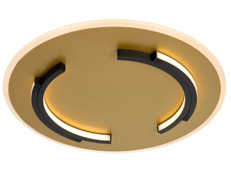 Andreas plafonnière- mat goud- Ø39,6cm