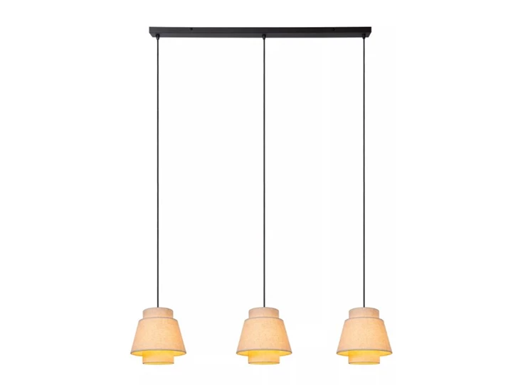 Tribute hanglamp- beige- 3xE27