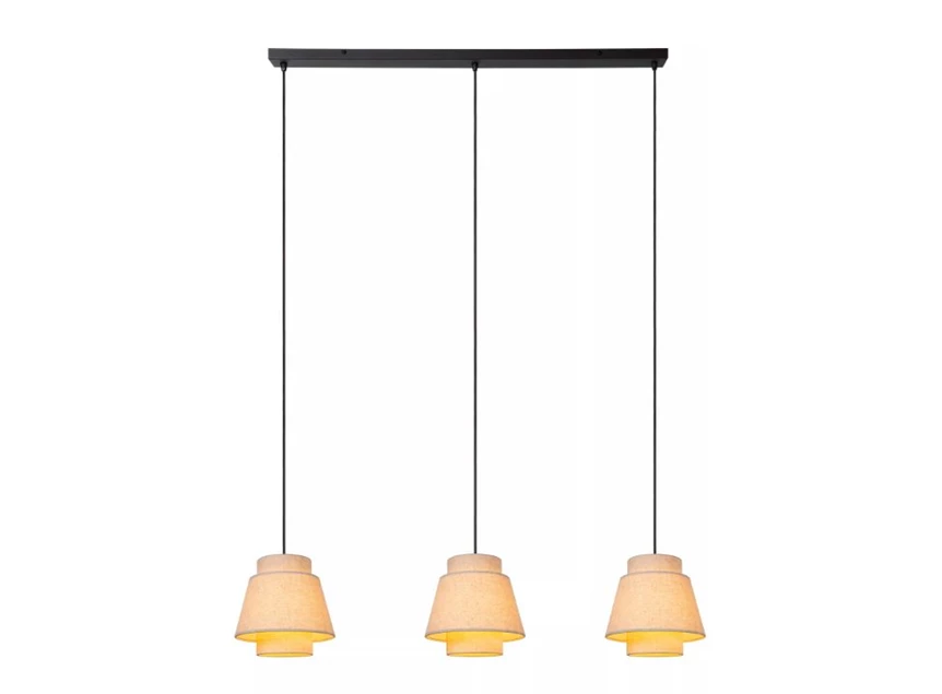 Tribute hanglamp- beige- 3xE27