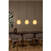 Tribute hanglamp- beige- 3xE27- sfeerbeeld