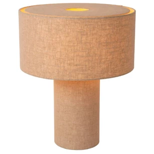 Leeroy tafellamp- taupe- E27