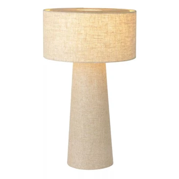 Leeroy tafellamp- taupe- Ø30cm- E27