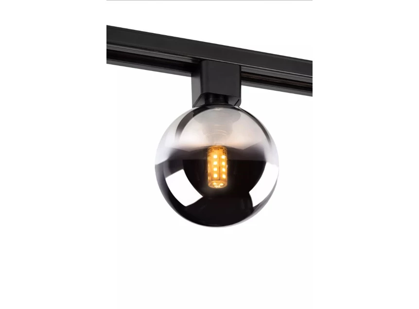 Track Tycho- railspot- 1fase railsysteem/railverlichting- 1xG9- smoke (uitbreiding)