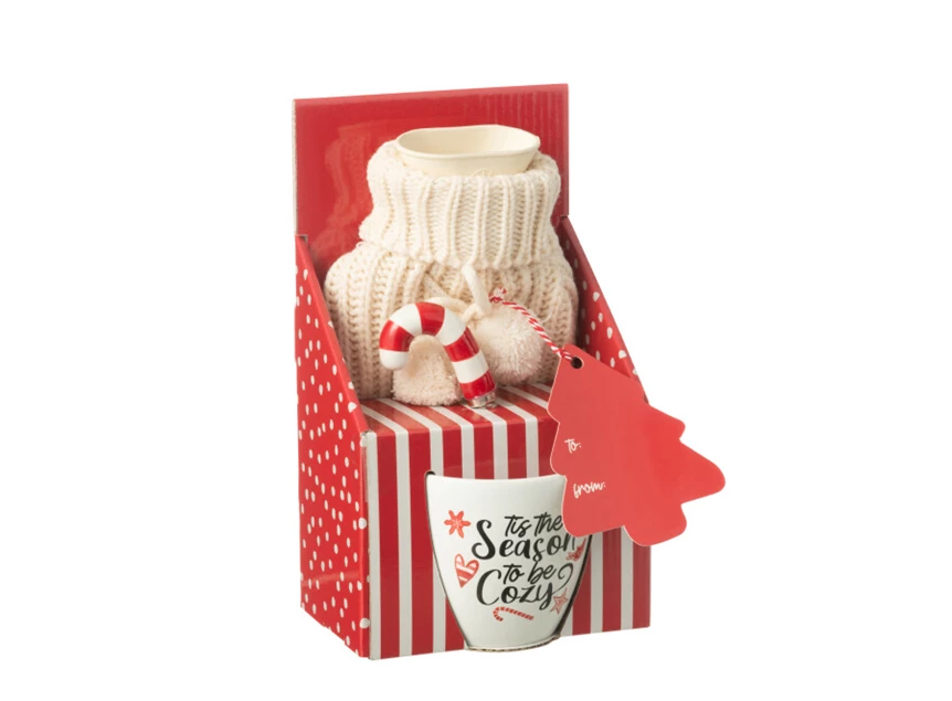 Tas+lepel+warmwaterkruik