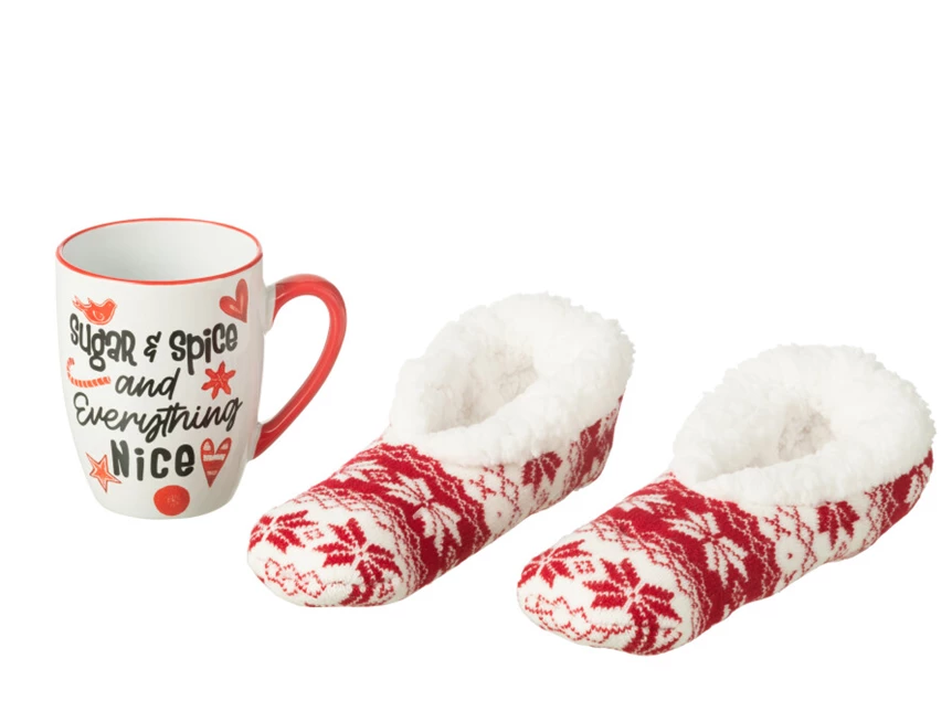 Tas+kousen giftbox detail